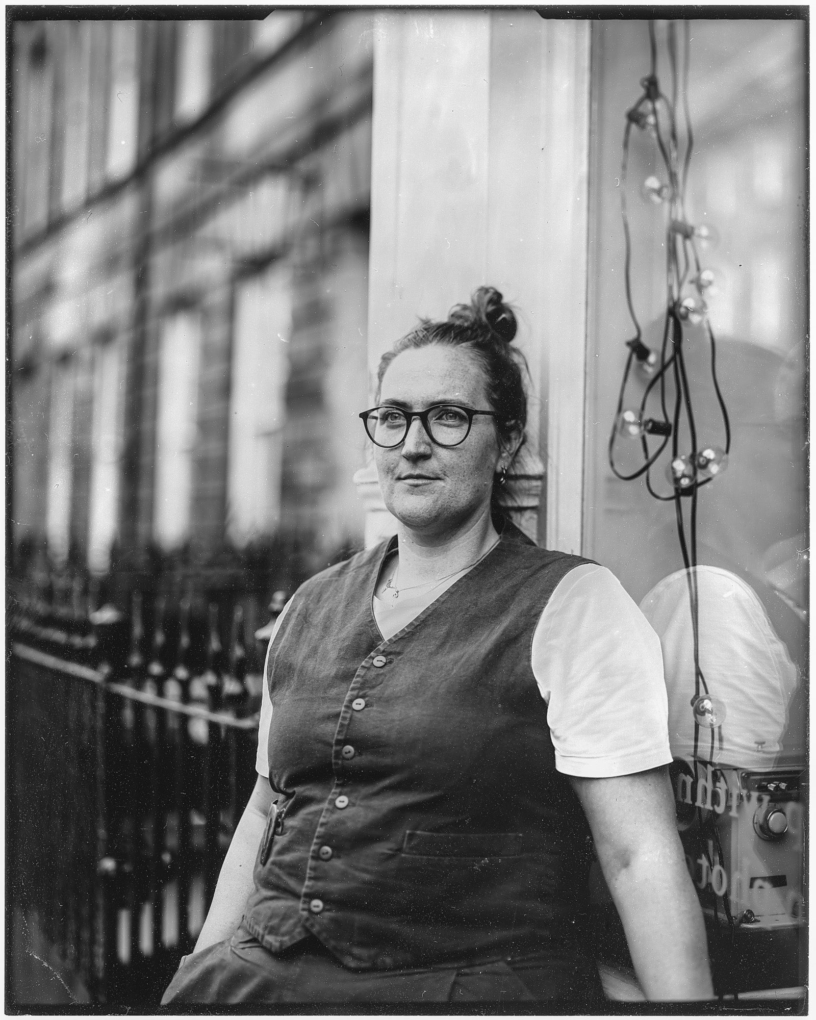 Tintype Portrait Outdoors